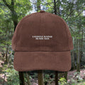 Big Sur | Corduroy Embroidered Hat | "I Forest Bathe in Big Sur"