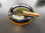 Large Murano Glass Ashtray or Bowl - Vintage 1960s Italian