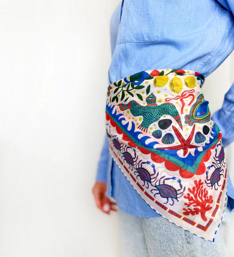Mediterranean Muse Bandana