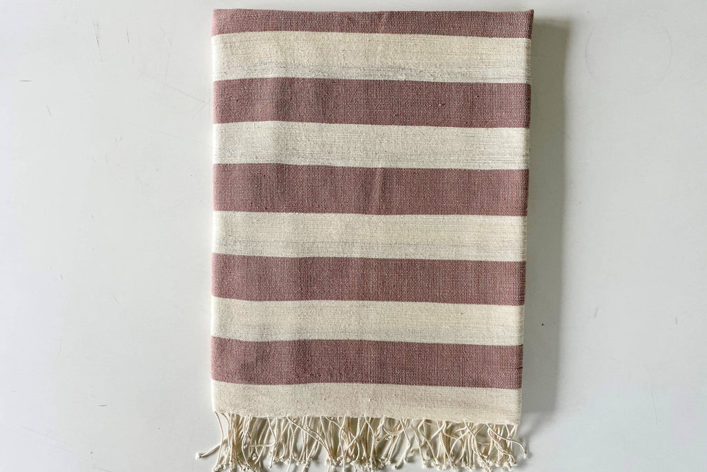 Omo handwoven Ethiopian cotton beach & bath towel