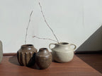 Ceramic Vase - Ribbed Short