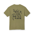 Golden Gate Park Sketch | Unisex T-Shirt | Gold-en Gate Park Flowers