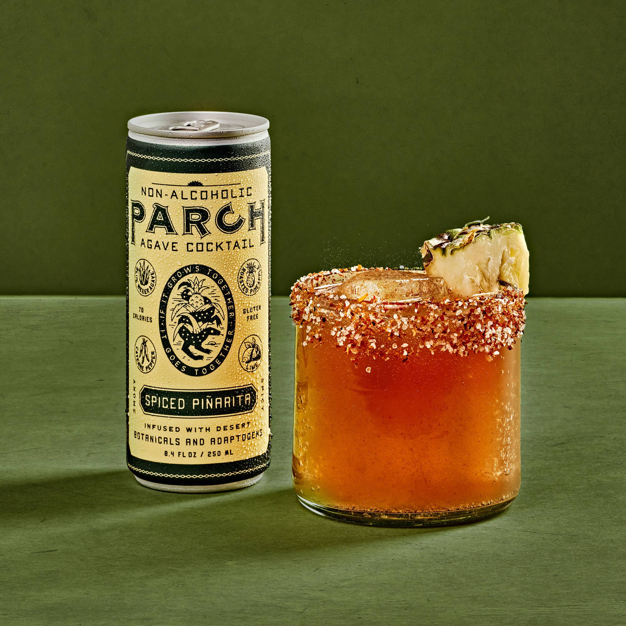 PARCH Spiced Piñarita Non-Alc Agave Cocktail