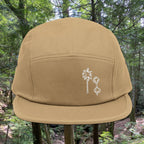 Certified Fog Snob | Adult Embroidered Cotton Hat | Palm Trees