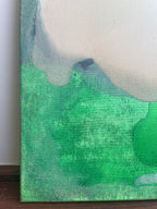 Artwork on Canvas "Neon Beach Tidepool" - 16"x20"