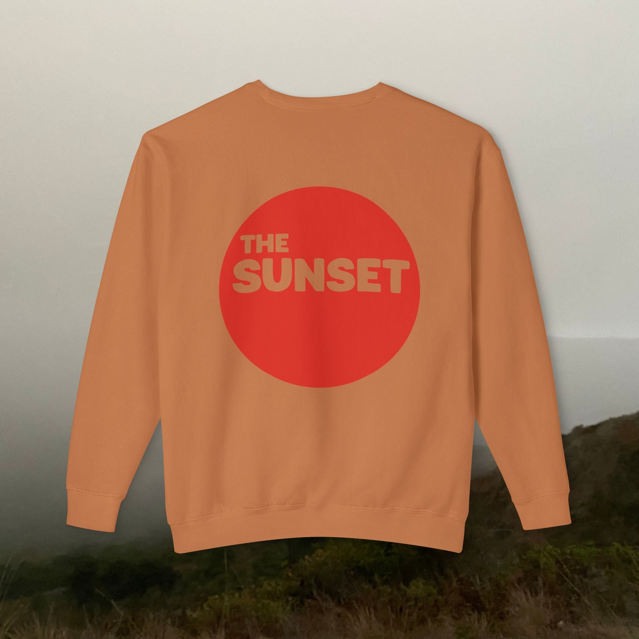 The Sunset | Adult Unisex Cotton Crew Sweatshirt | Certified Fog Snob