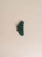Hair Claw Clip | Mint | 4" Medium | Dark Green