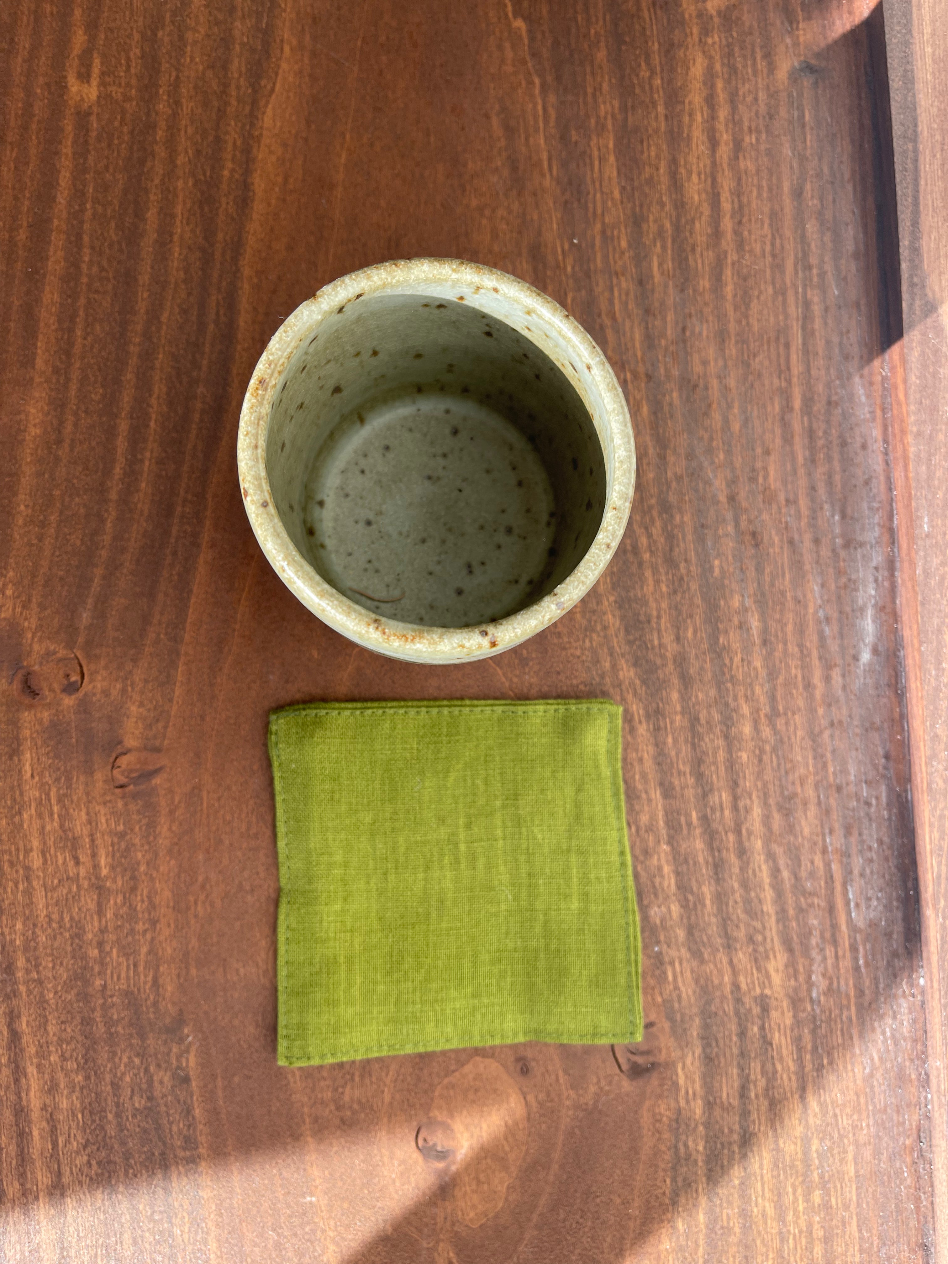 Linen Drink Coasters - Pack of 4