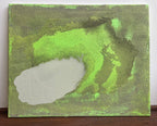 Artwork on Canvas "Neon Beach" - 16"x20"