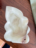 Vintage Green Marble - Leaf Dish