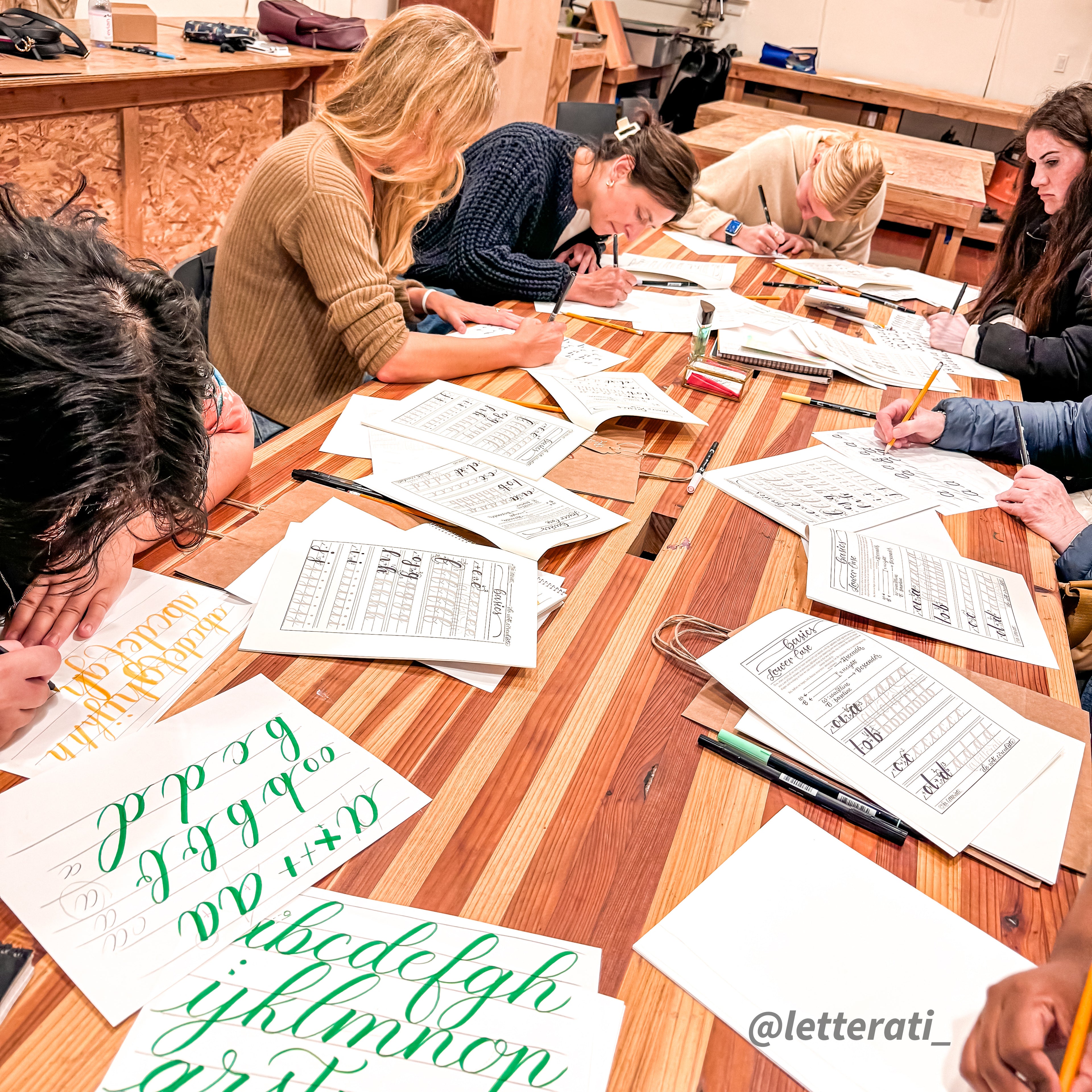 Brush Calligraphy Class - 20 NOV 2025