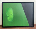 Artwork on Canvas Framed "Neon Pool" - 16"x20"