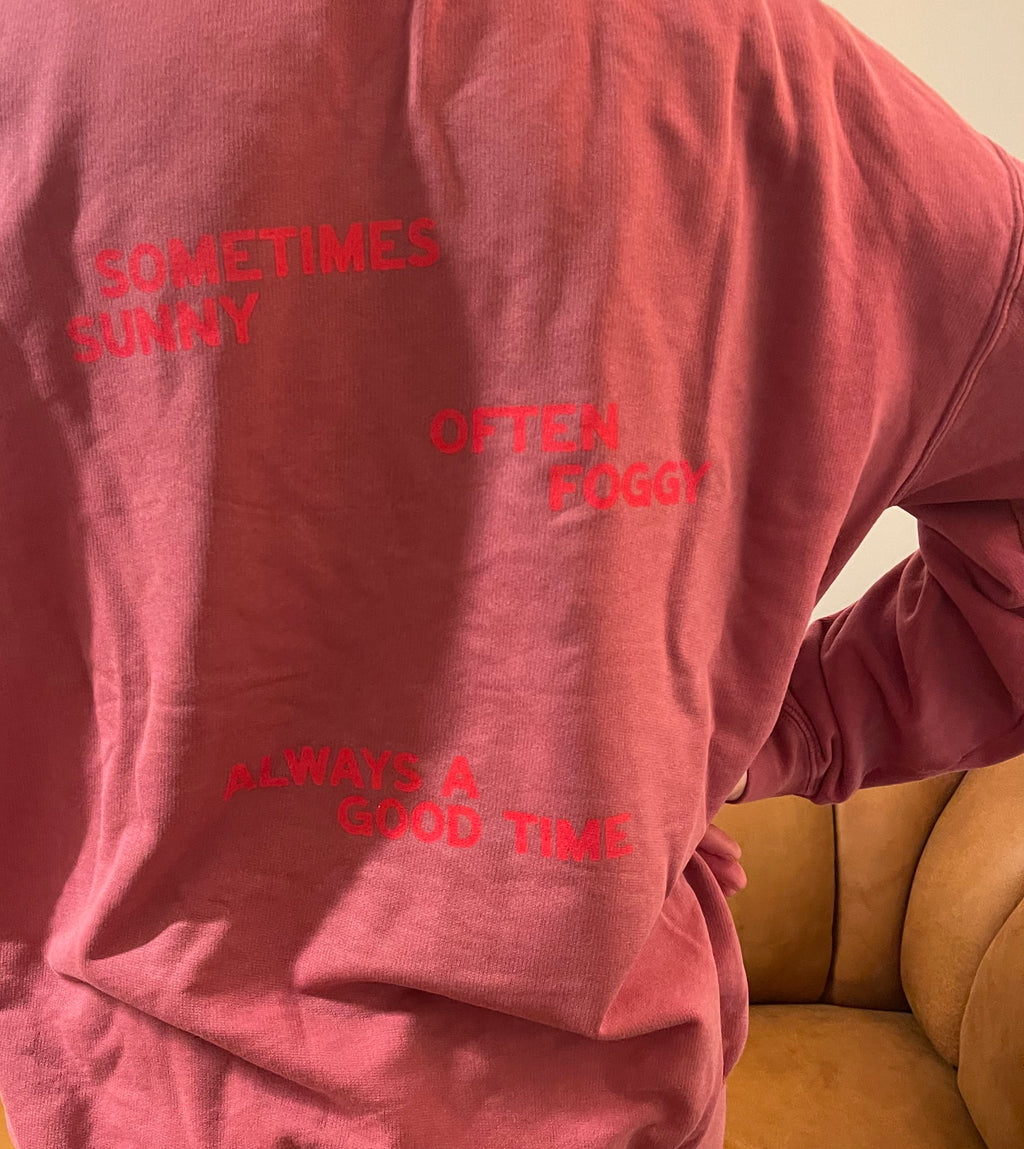 Adult Crew Sweatshirt - Sunset “Always a Good Time” - PRESALE