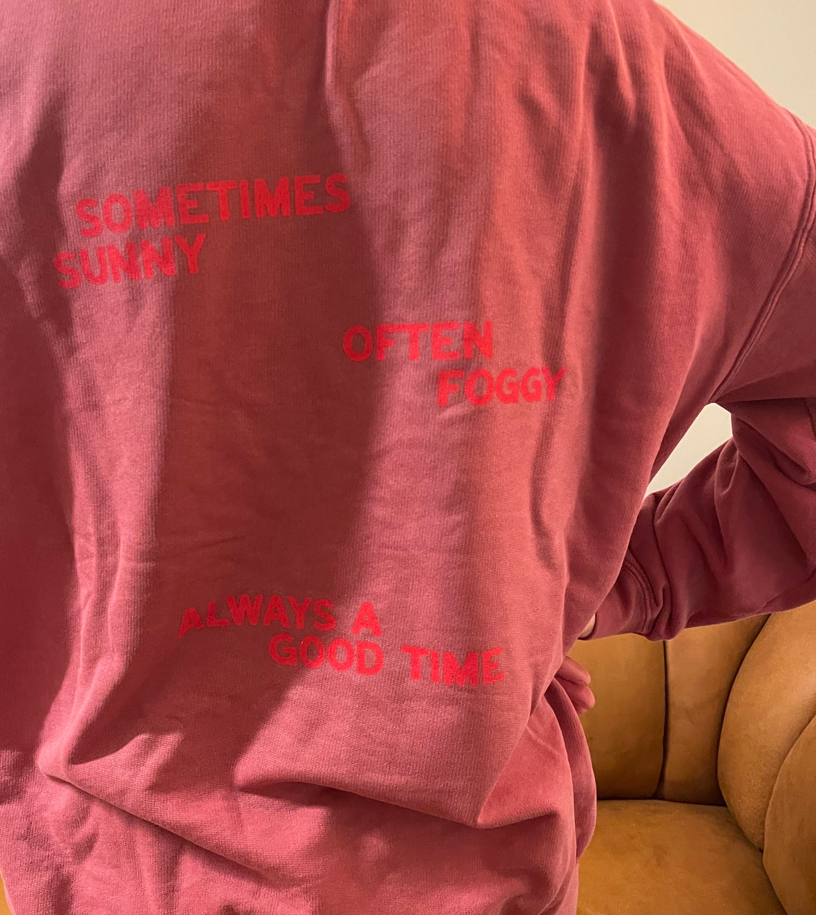 Adult Crew Sweatshirt - Sunset “Always a Good Time” - PRESALE