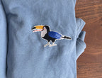 Youth Patch Hooded Sweatshirt - Weathered Blue