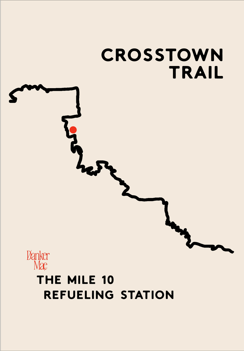 Adult Crew Sweatshirt - Crosstown Trail Refueling Station - PRESALE