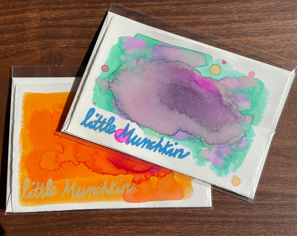 Watercolor Notecard