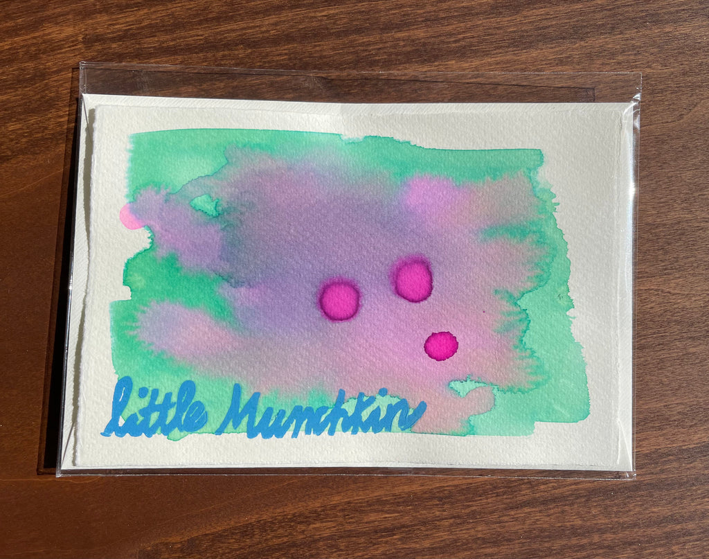 Watercolor Notecard