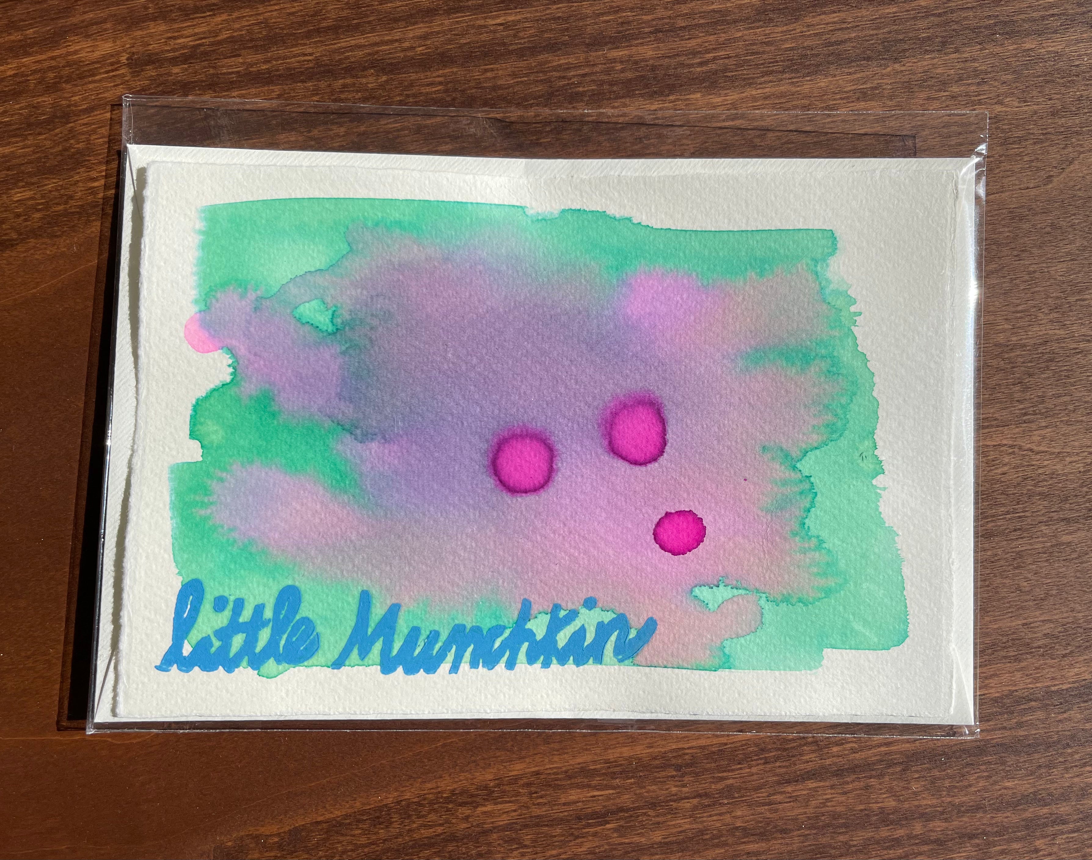 Watercolor Notecard