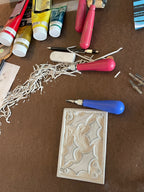 Holiday Themed Block Print Class - 7 NOV 2025