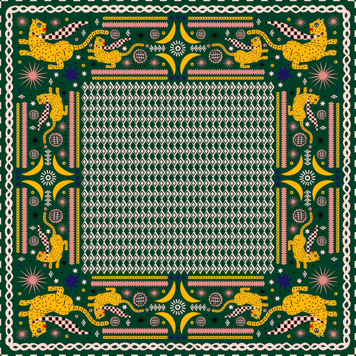 Cheetah No.3 Bandana
