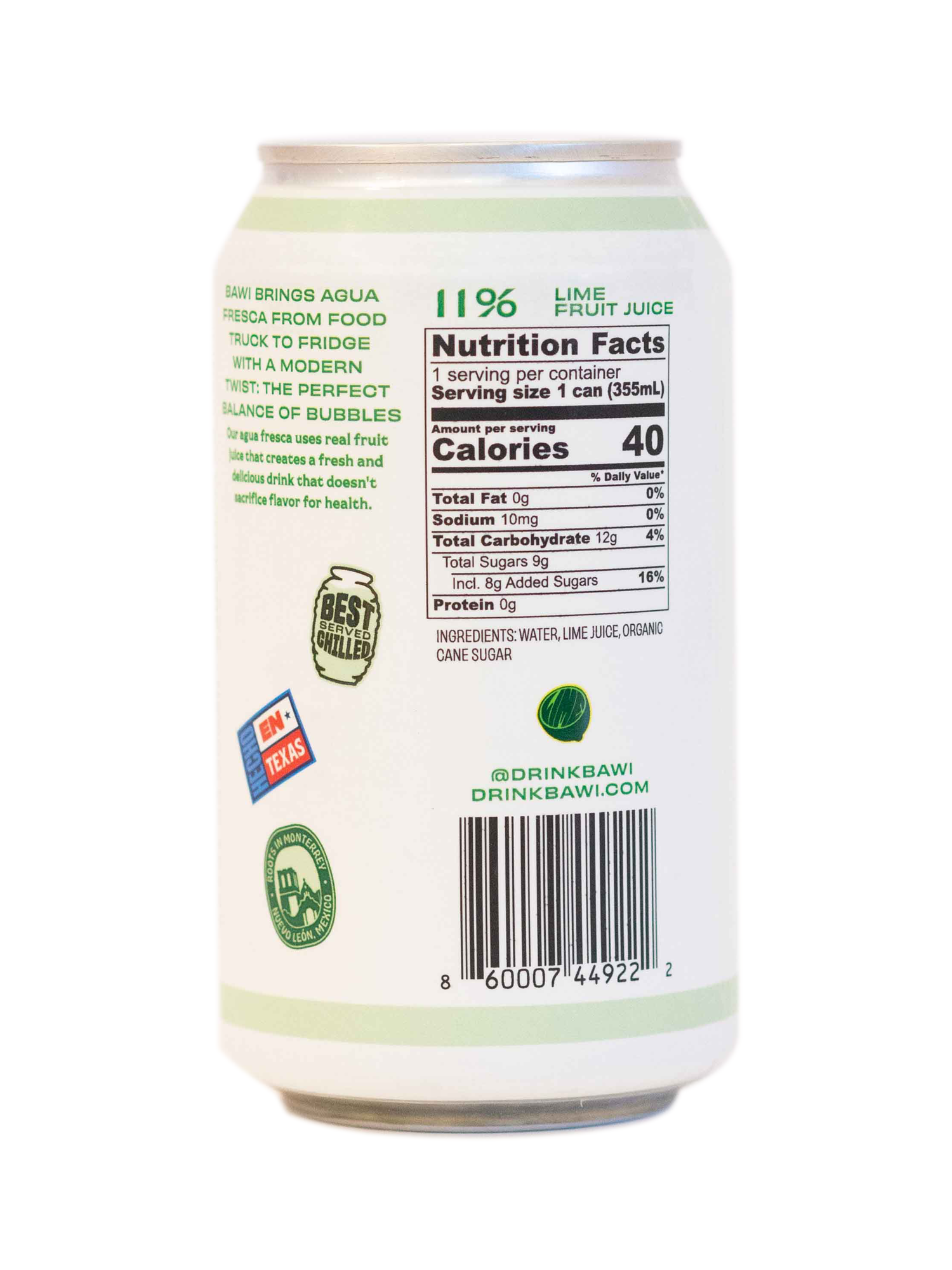 El Limón Sparkling Agua Fresca - Individual