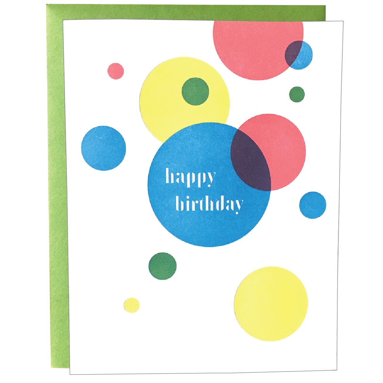 Birthday Bubbles Card