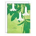 Angels Trumpet Sympathy Card