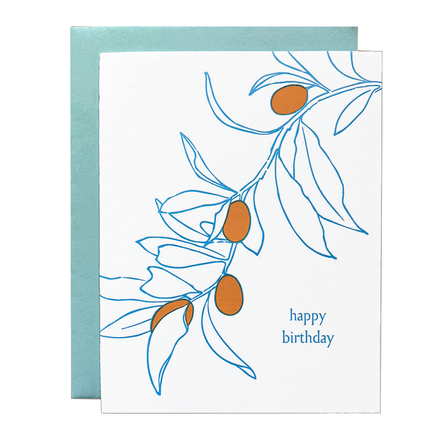 Kumquat Birthday Card