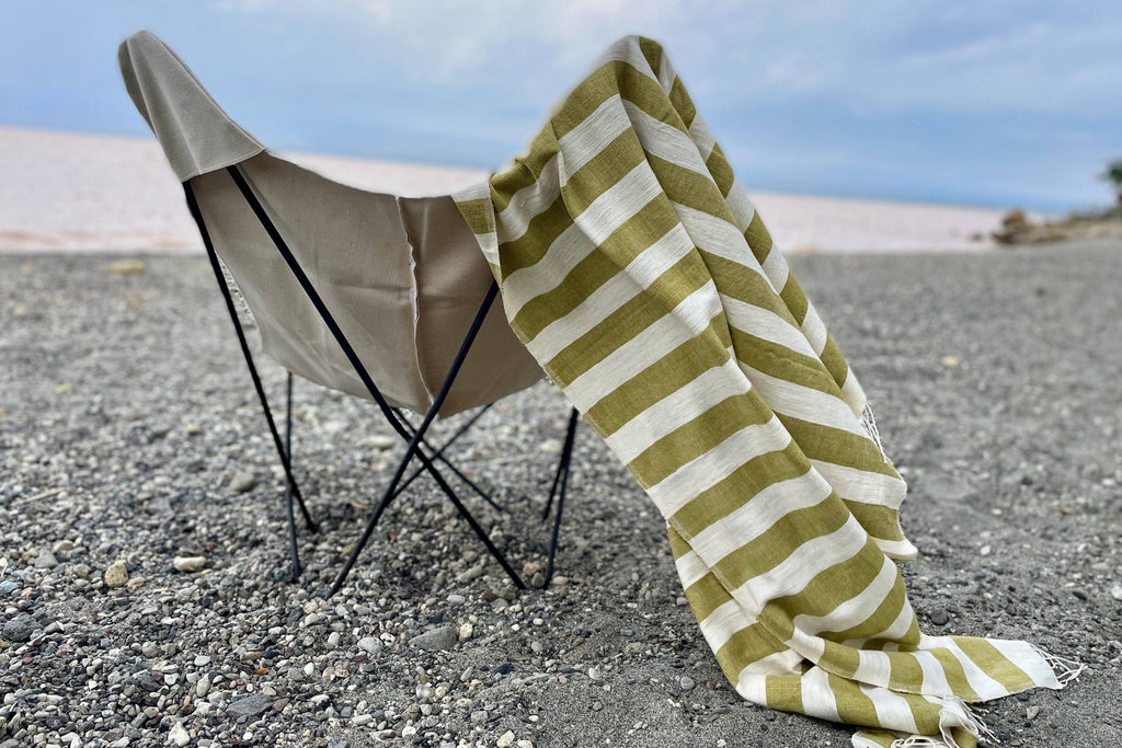 Omo handwoven Ethiopian cotton beach & bath towel