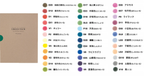 Tombow Irojiten Coloured Dictionary (36 piece set)