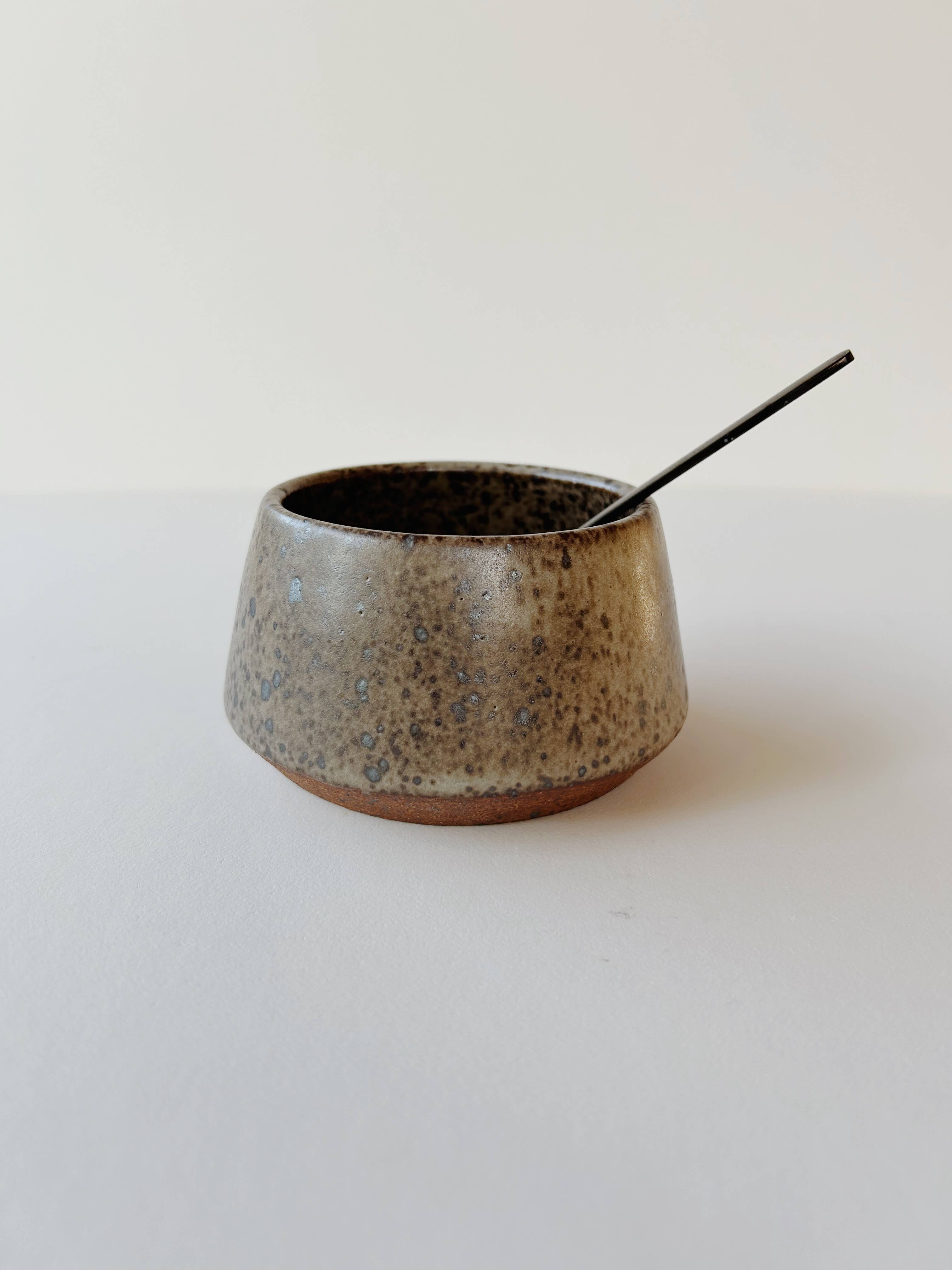 Stonewall  Salt Bowl and Spoon 