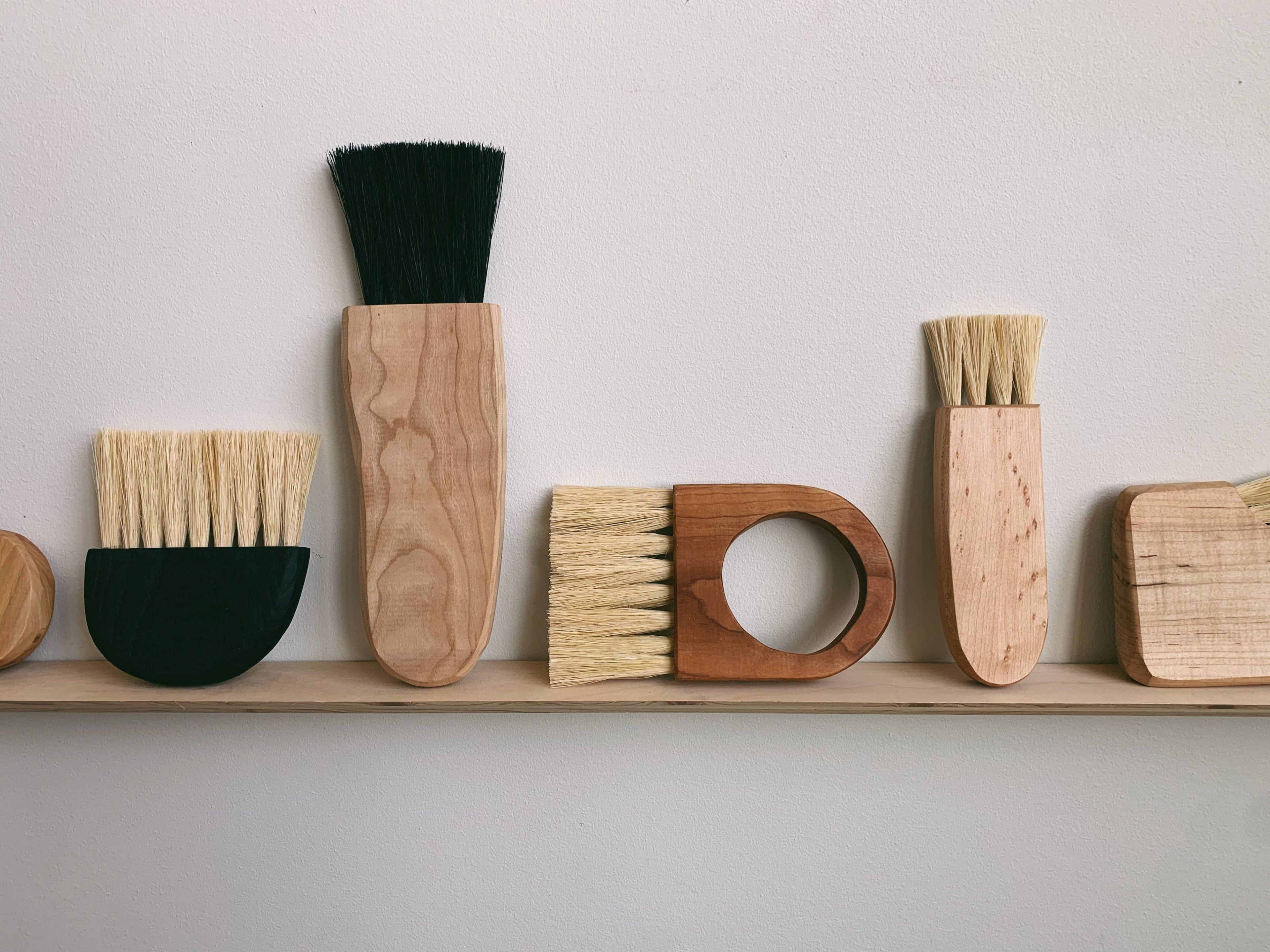 Shou Sugi Ban Ash Arc Brush