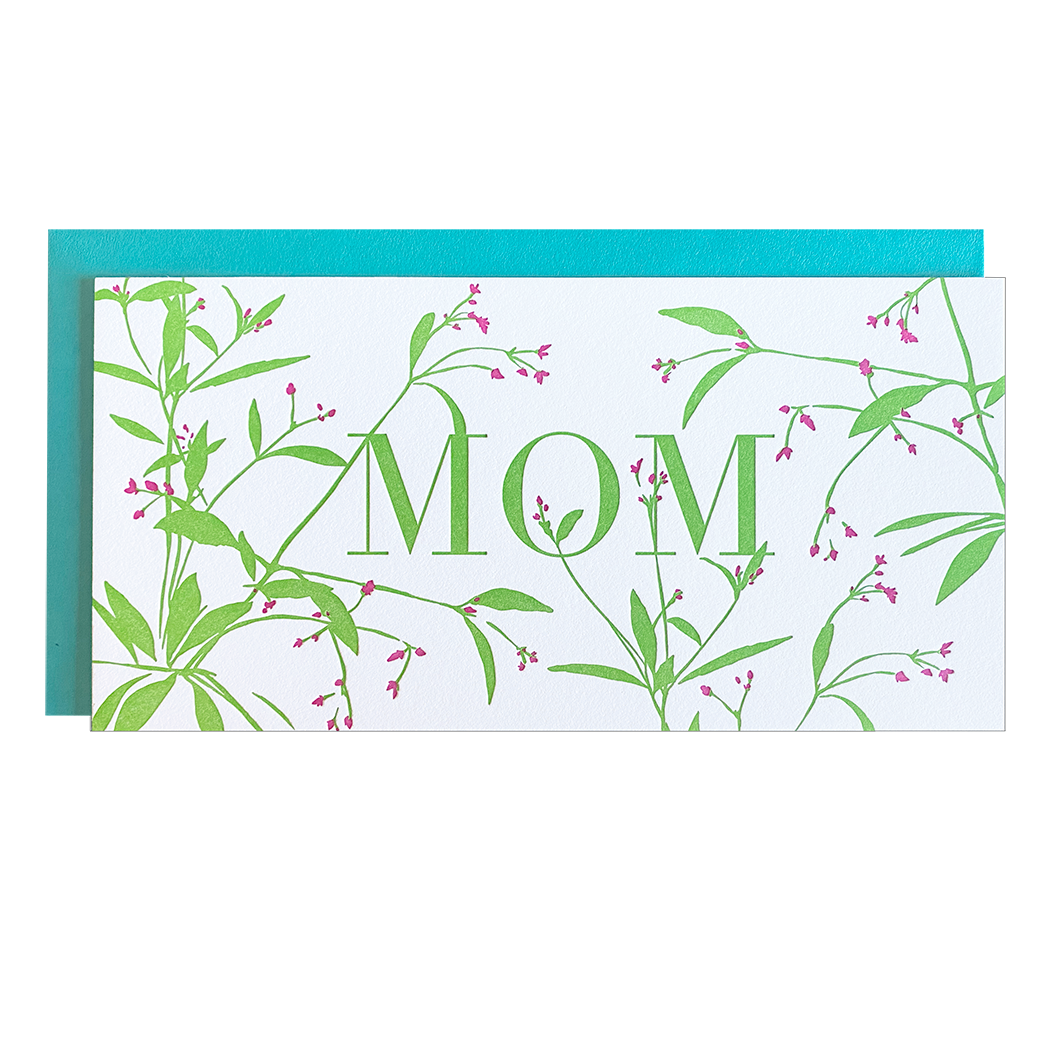 Gomphrena Mom Card