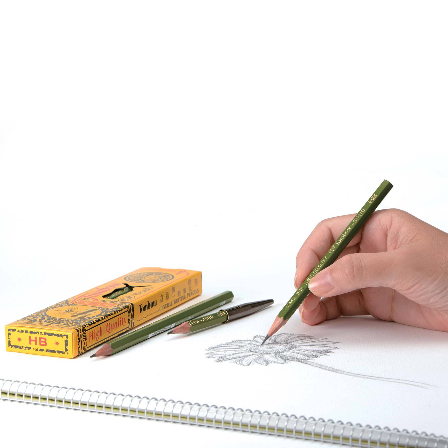 8900 Drawing Pencils - Hard Black
