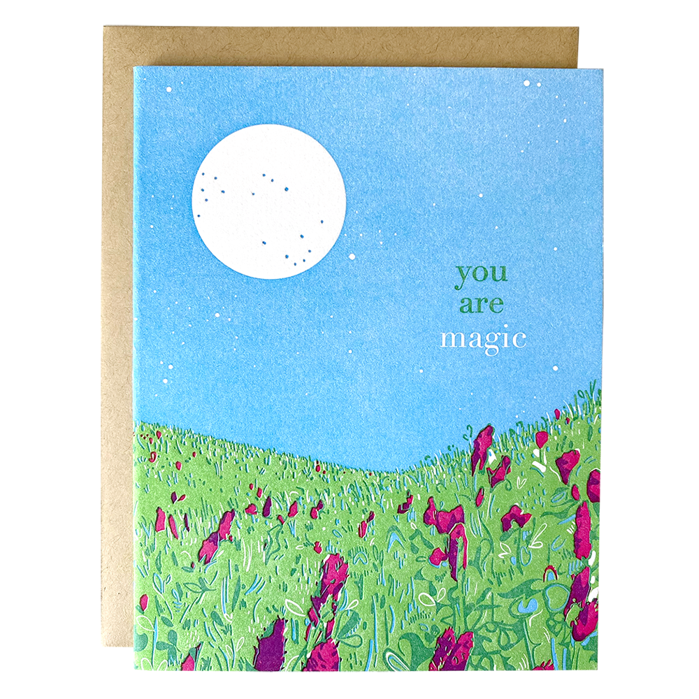 Moonlit Meadow Magic Card