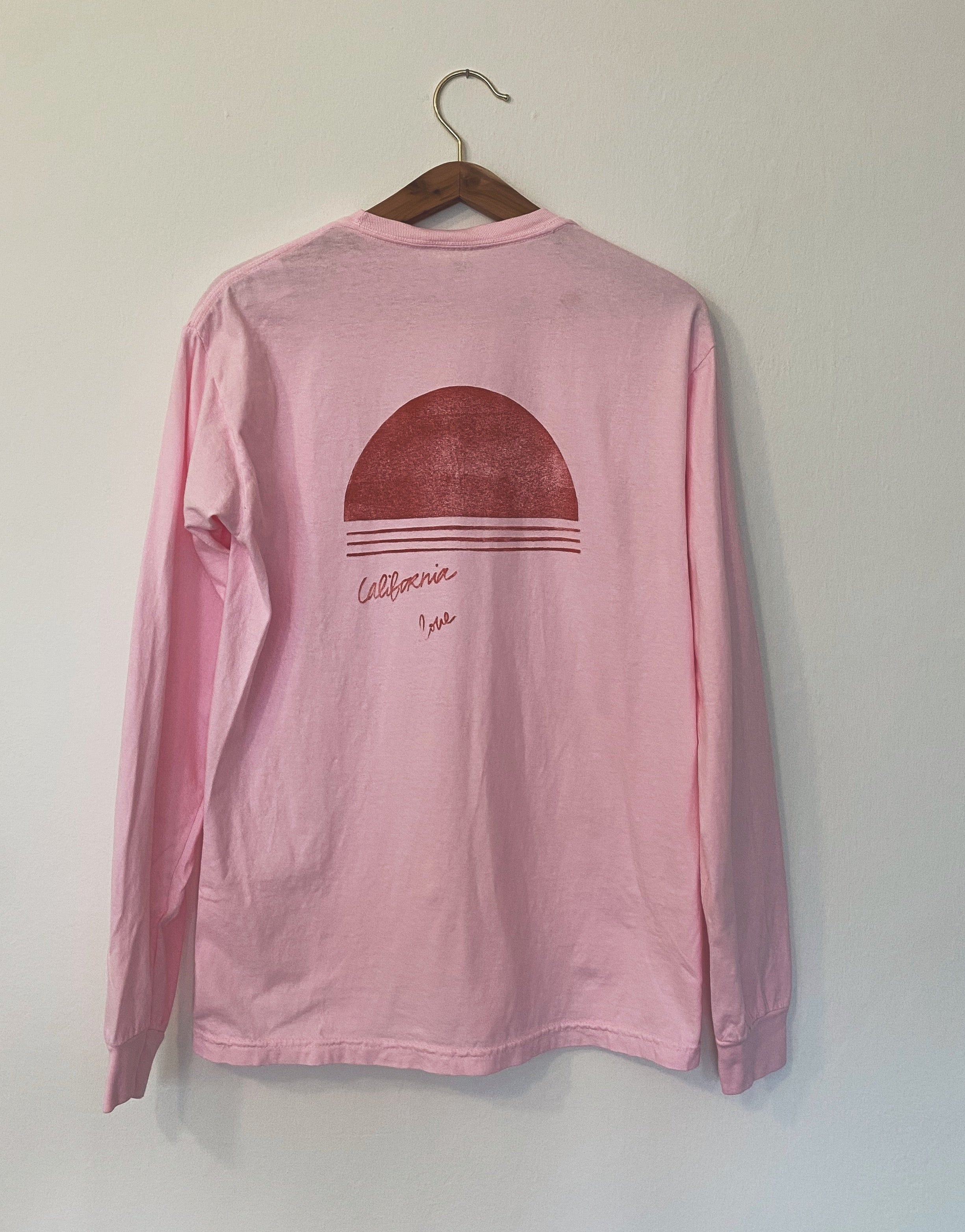 California Love - Long Sleeve Shirt - Pale Pink