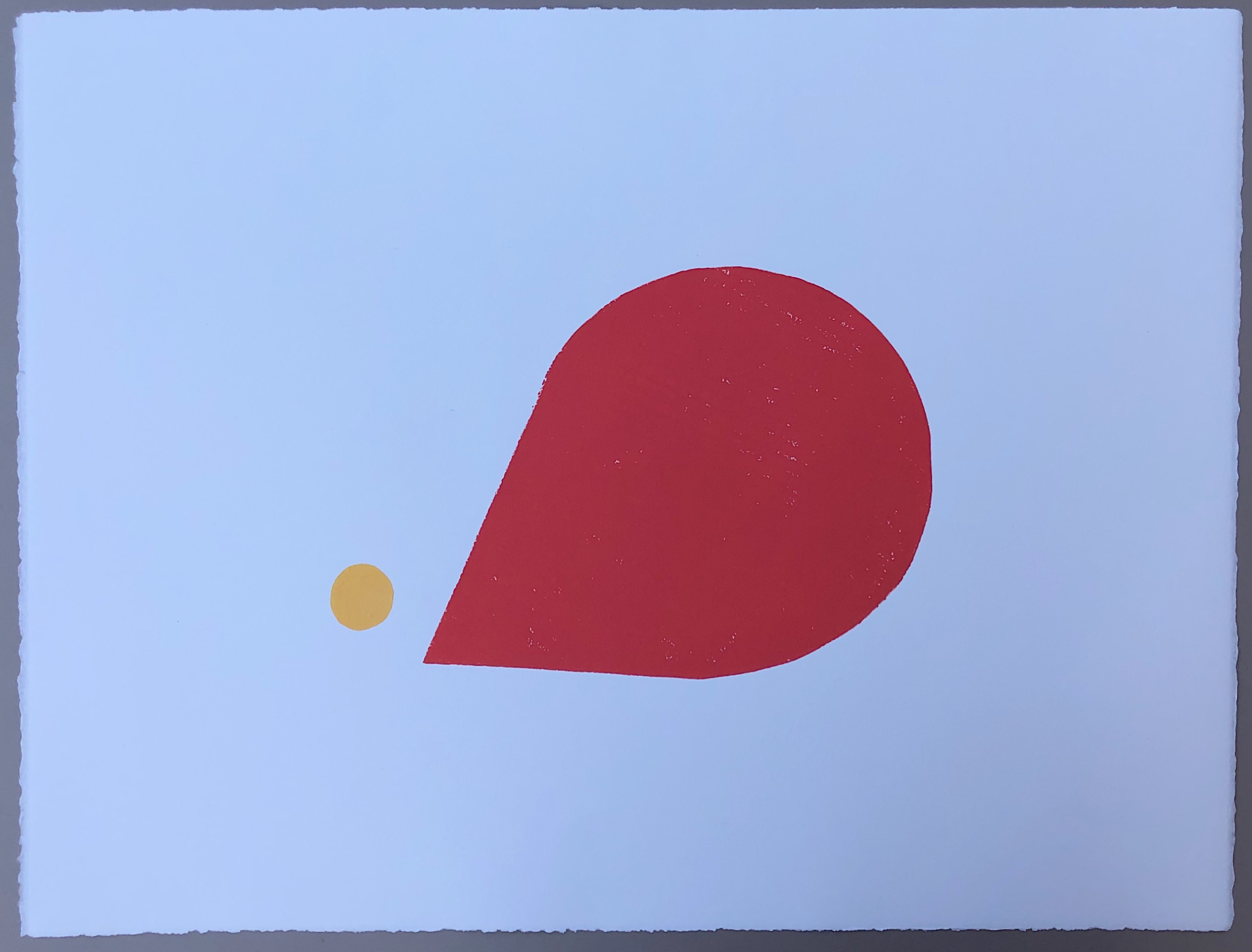 Block Print Artwork  - "Heirloom Tomatoes"