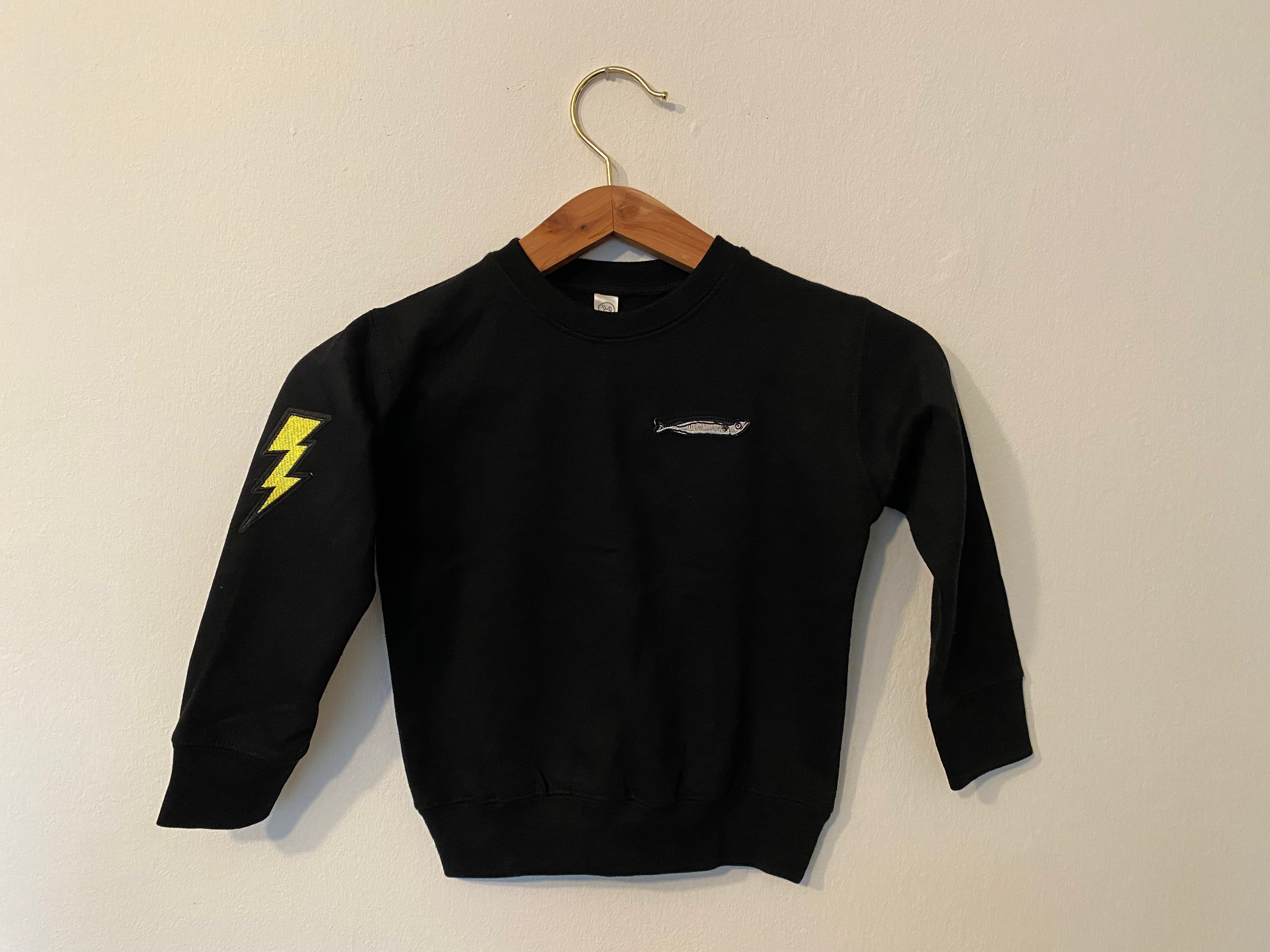 Sardine - Kids Patch Crewneck Sweatshirt