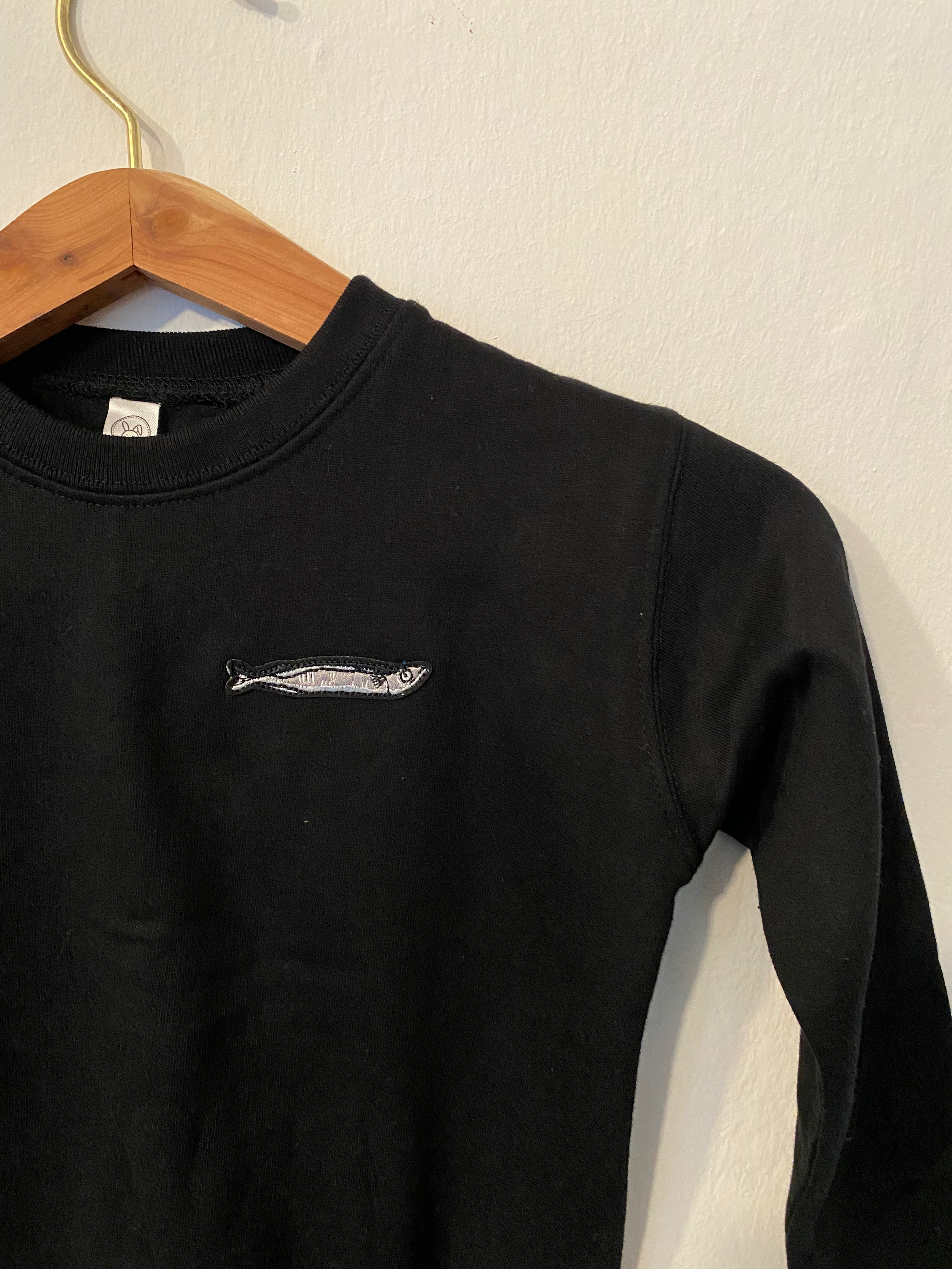 Sardine - Kids Patch Crewneck Sweatshirt