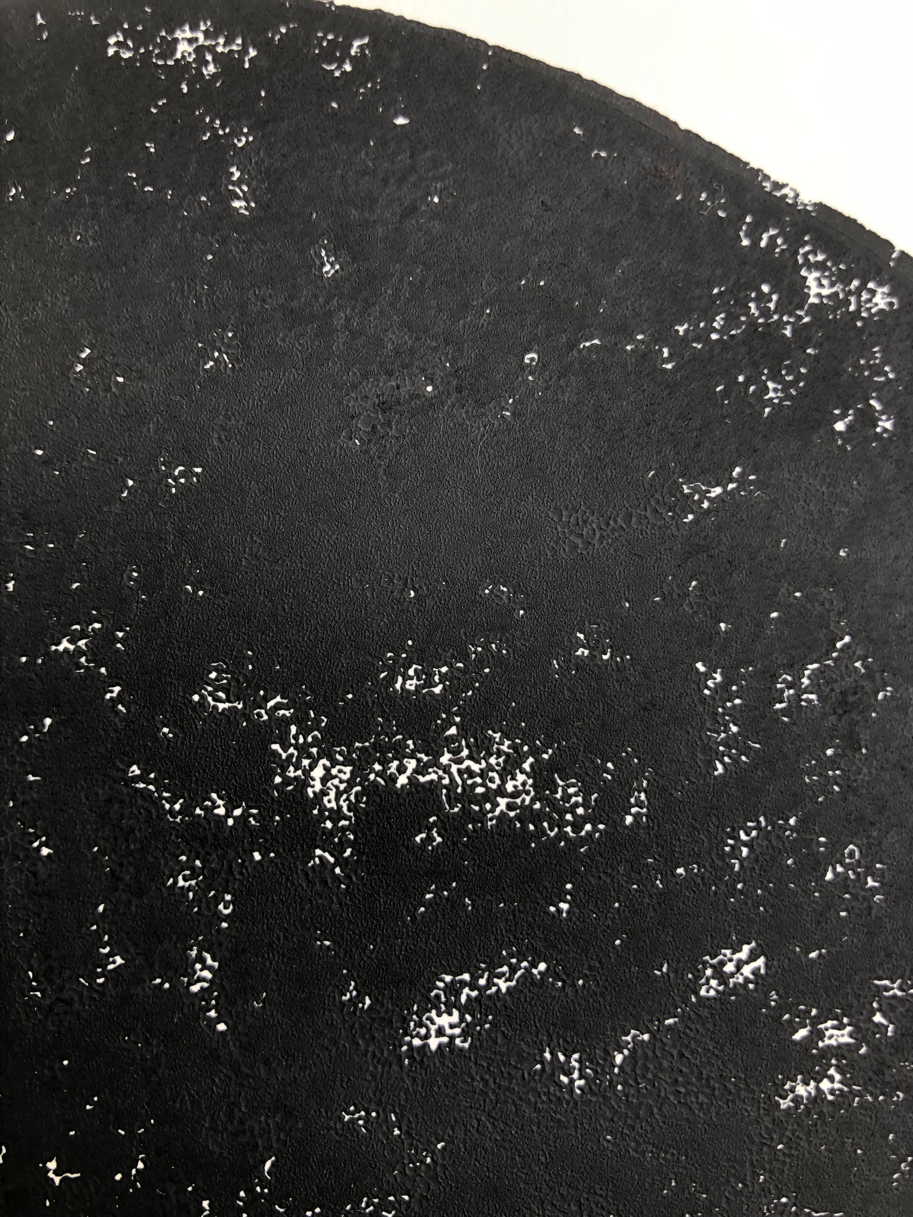 Block Print Artwork - "Series of Three Falling Petals"