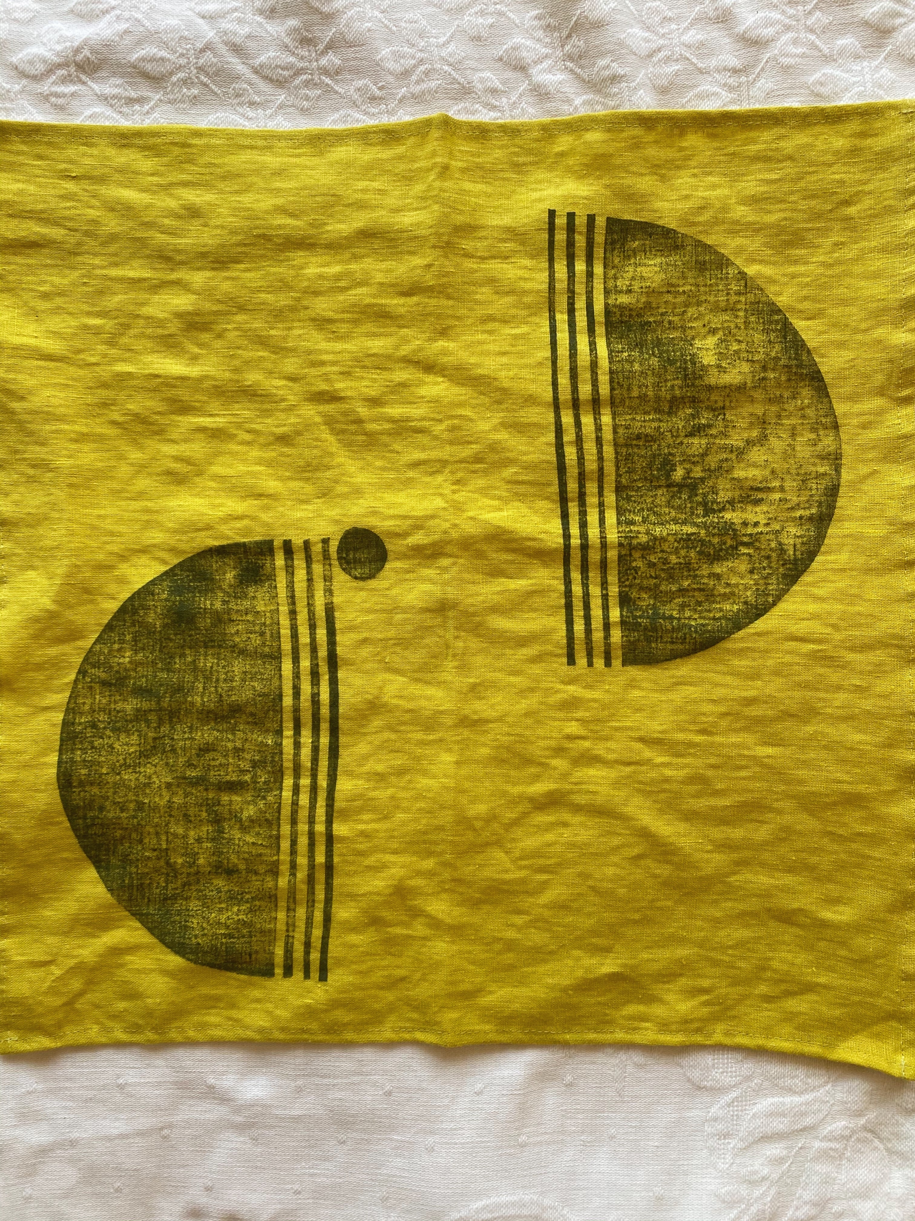 Linen Napkins - Citron